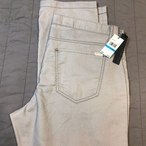 Perry Ellis Slim Fit Silver Gray khaki jeans